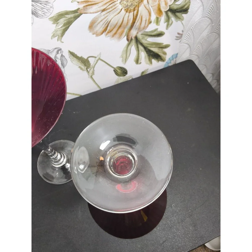 Martini Glasses Tis the Season Ruby by ST NICHOLAS SQUARE Replacement glasses